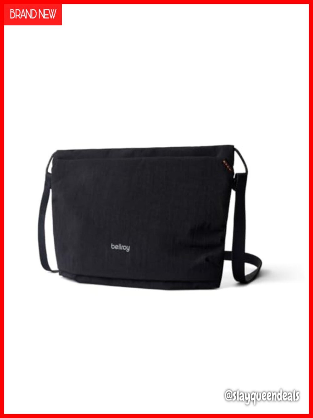 Lite Sacoche Crossbody Bag Recycled Water-Resistant Expandable